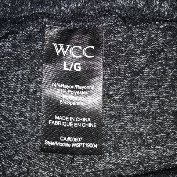 WCC Ladies Elastic & Tie Waist Sweatpants - Picture 3 of 7